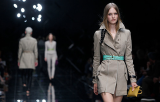 Illustration for article titled Burberry's Collection More Noteworthy Than A Model Wipeout
